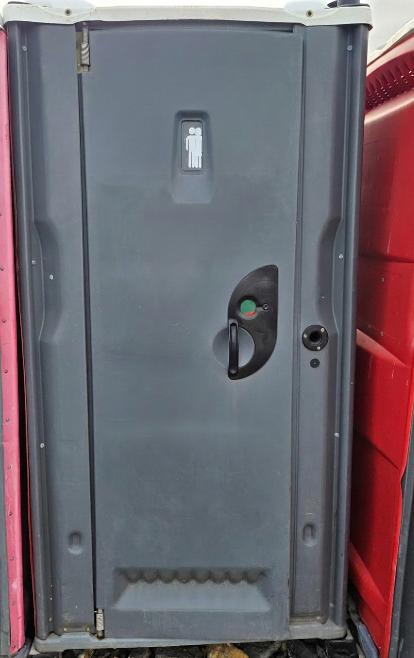 Portaloo door exterior